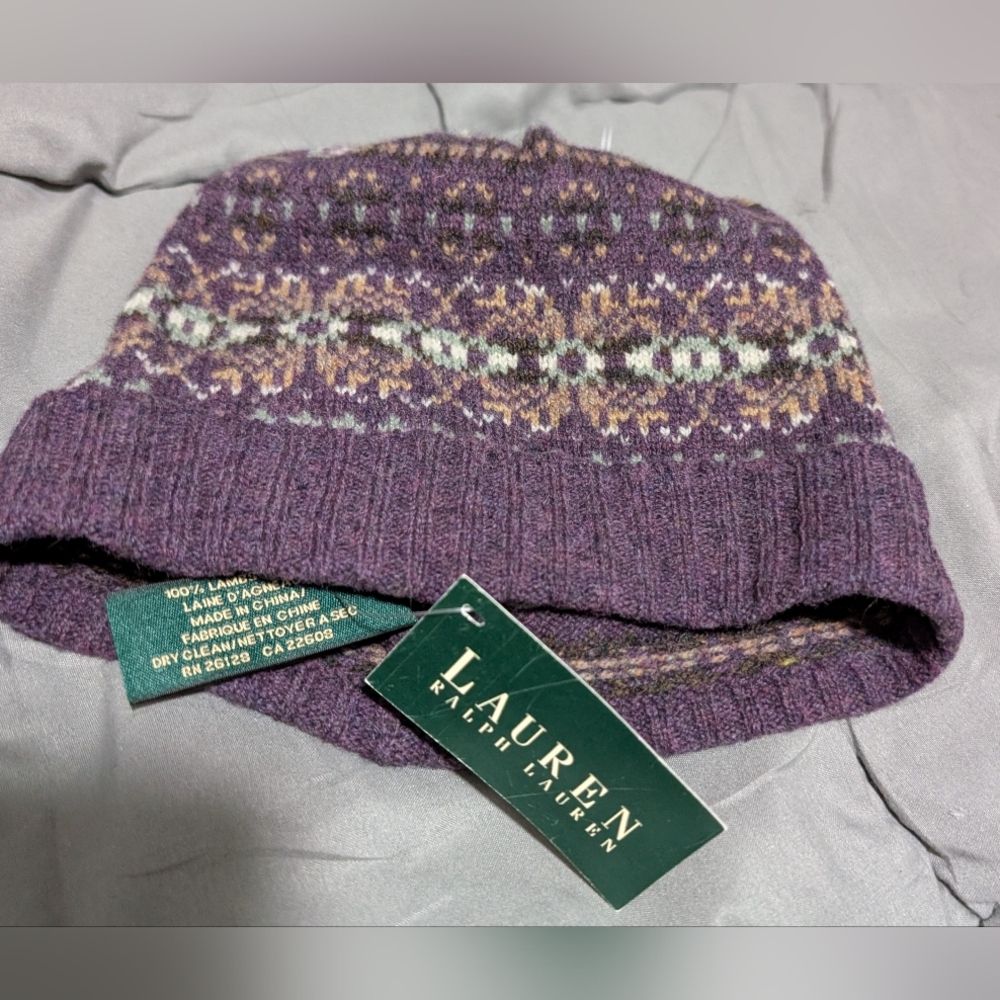 NWT RALPH LAUREN LIGHTWEIGHT HAT. ONE SIZE FITS MOST. NICE CONDITION